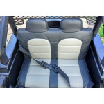 Elektrické autíčko - Jeep S2388 - nelakované - čierne